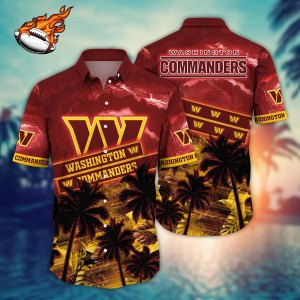 Washington Commanders Hawaiian Shirt