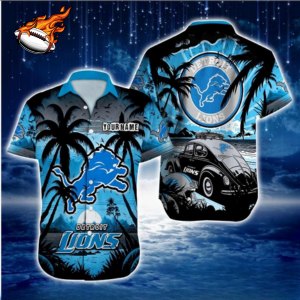 Detroit Lions Hawaiian Shirt
