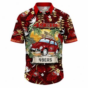 49ers Coastal Drive Hawaiian Shirt 1