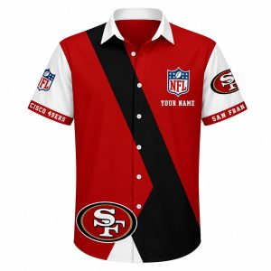 49ers Colorblock Custom Shirt 1