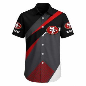 49ers Diagonal Stripe Custom Shirt