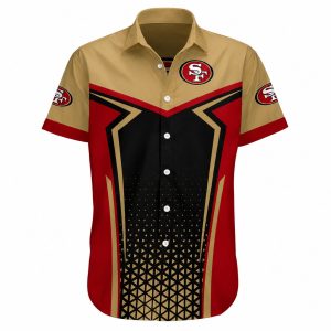 49ers Gold Rush Dot Hawaiian Shirt 1