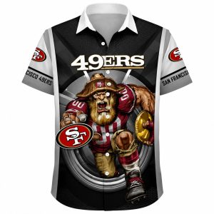 49ers Mascot Monochrome Shirt 1