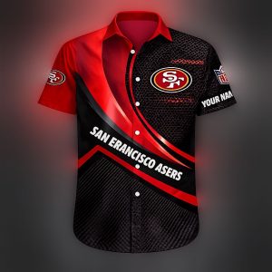 49ers Red Zone Aloha Shirt