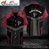 Atlanta Falcons Checkerboard Design Personalized Men’s NFL Hawaiian Shirt