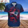 All-Star Patriots Banner Hawaiian Shirt – Red, White, And Blue Salute