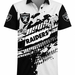 Abstract Offense Raiders Artistic Hawaiian Shirt 1