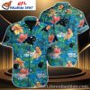 Atlanta Falcons Menacing Skull Design Customizable NFL Hawaiian Shirt