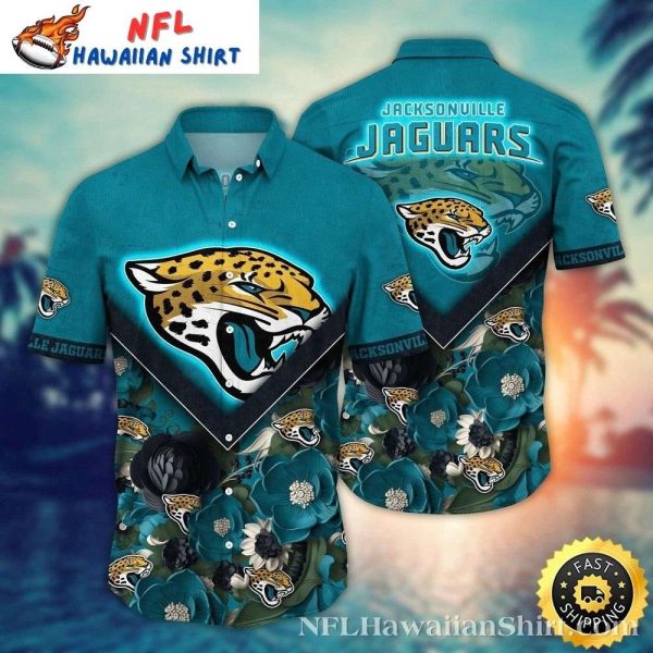 Aqua Reflection Jaguars Game Day – Jaguars Hawaiian Shirt