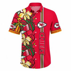 Arrowhead Floral Fiesta Chiefs Hawaiian Shirt 1