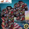 Atlanta Falcons Checkerboard Design Personalized Men’s NFL Hawaiian Shirt