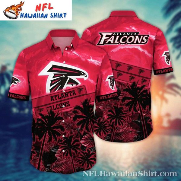 Atlanta Falcons Island Flair Men’s Hawaiian Shirt