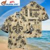 American Football Player Mickey New Orleans Saints Hawaiian Shirt