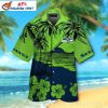 Fresh Foliage NFL Seattle Seahawks Tropical Hawaiian Shirt