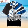 Baltimore Indianapolis Colts Legacy Hawaiian Shirt With Vintage Team Imagery