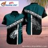 Bold Eagle Stripe Philadelphia Eagles Aloha Shirt – Game Day Ready Look