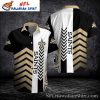 Black Gold Majesty – NFL Saints Luxe Hawaiian Shirt