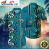Aquatic Catch – Personalized Jacksonville Jaguars Fishing Theme Hawaiian Shirt