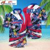 Bills Hawaiian Shirt – Mascot Graphic – Authentic NFL Aloha Collection