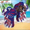 Buffalo Bills Bold Stripe Custom Hawaiian Shirt