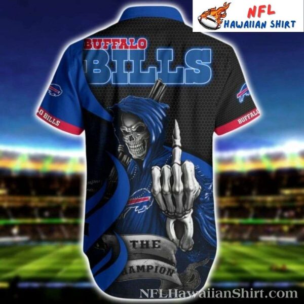 Buffalo Bills Champion Spirit Skull Hawaiian Shirt