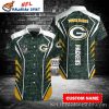 Breezy Palms – Green Bay Packers Personalized Tropical Hawaiian Shirt