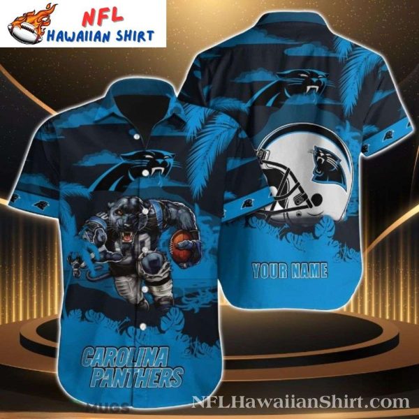 Caribbean Breeze Carolina Panthers Hawaiian Shirt