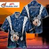Cartoon Huddle – Indianapolis Colts Mickey Mouse Personalized Hawaiian Shirt