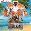 Beachside Blitz Cleveland Browns Hawaiian Shirt
