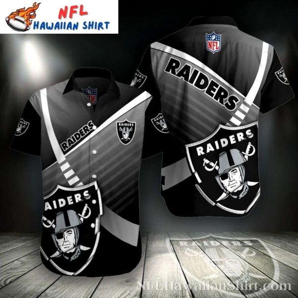 Checkered Champs – Las Vegas Raiders NFL Team Spirit Hawaiian Shirt