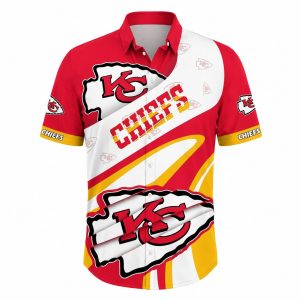 Chiefs Endzone Energy Red Yellow Burst Shirt 1