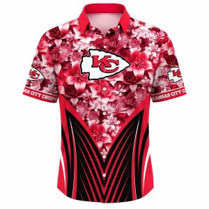 Chiefs Floral Touchdown Pink Blossom Shirt 1