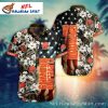 Cleveland Browns Beachside Blitz – Tropical Football Fanfare Hawaiian Shirt