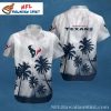 Classic Game Day Houston Texans Hawaiian Shirt – Floral And Football Motifs