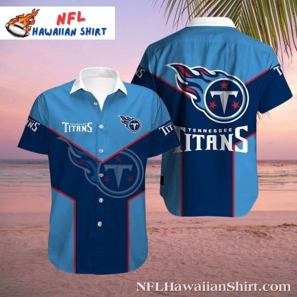 Coral Reef Splash – Tennessee Titans Tropical Hawaiian Shirt