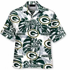 Custom Green Bay Packers Personalized Hawaiian Shirt 1