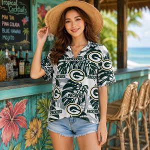 Green Bay Packers Custom Personalized Hawaiian Shirt – Your Name, Your Design