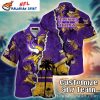 Abstract Fleur Elegance – New Orleans Saints Artistic Hawaiian Shirt