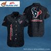 Flamingo Field Goal Houston Texans Hawaiian Shirt – Customizable Blue Floral