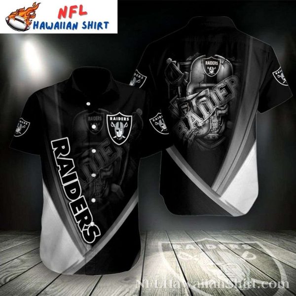 Dark Knight Defense – Las Vegas Raiders Men’s Aloha Shirt