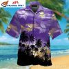 Coastal Breeze Minnesota Vikings Tropical Hawaiian Shirt