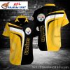 Classic Striped Play – Pittsburgh Steelers Hawaiian Shirt