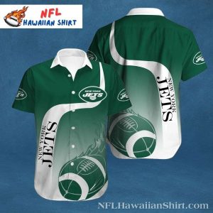 Dynamic Play Action New York Jets Hawaiian Shirt – Jets Aloha Shirt