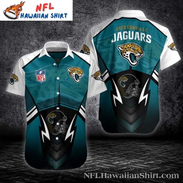 Electric Charge Jacksonville Jaguars Hawaiian Shirt