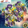 Faith And Football Minnesota Vikings Cross Motif Hawaiian Shirt