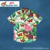 Faith And Football – Commanders Aloha Shirt With Cross And Jesus Imprint