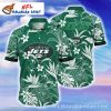 Fright Night Festive NY Jets Hawaiian Shirt – Personalized Jets Spooktacular Aloha Shirt