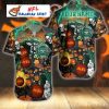 Game Day Contrast NY Jets Hawaiian Shirt – Jets Bicolor Aloha Shirt