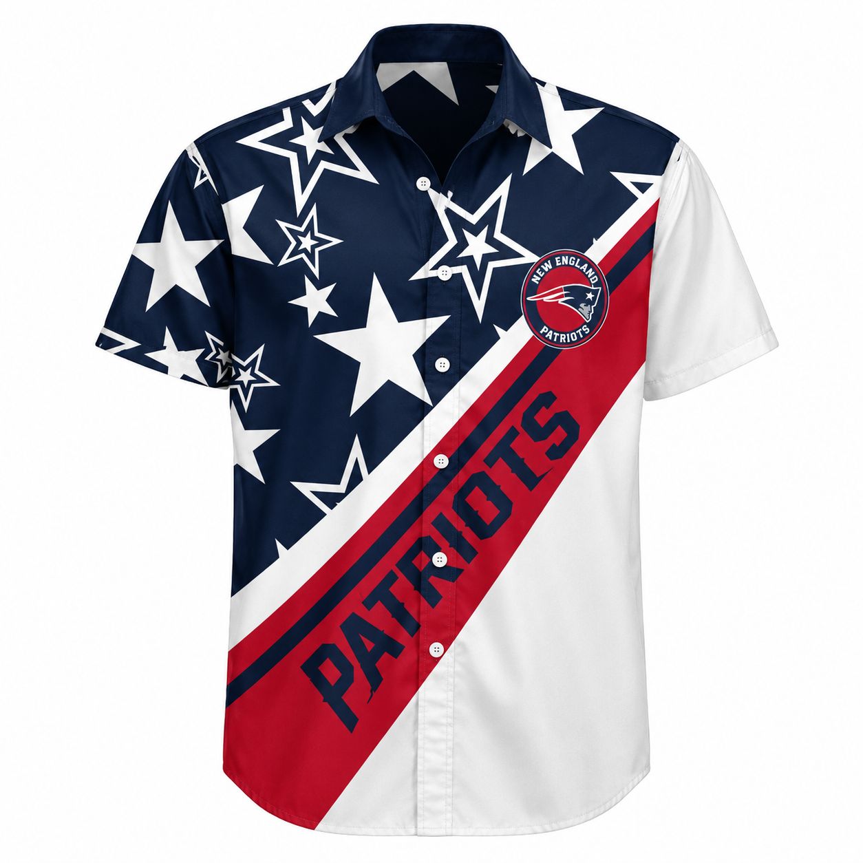 patriots dress shirt Cutter & Buck New England Patriots Mono Skyline Recycled Gingham Mens Big & Tall Long Sleeve Button Down Dress Shirt in Black/White