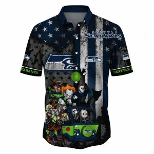 Seahawks Chibi Halloween Shirt 1